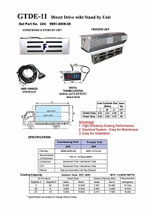 GTDE-11:  24V  (30м3 ±0°С) (26м3 -20°С)  STAND-BY-380V